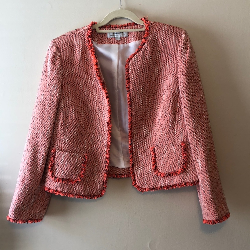 Tahari Open Front Blazer